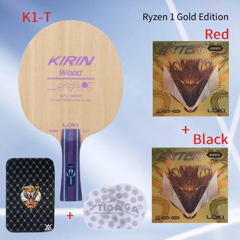 Table Tennis Loki - Thunder God Kirin K-1T alas raket