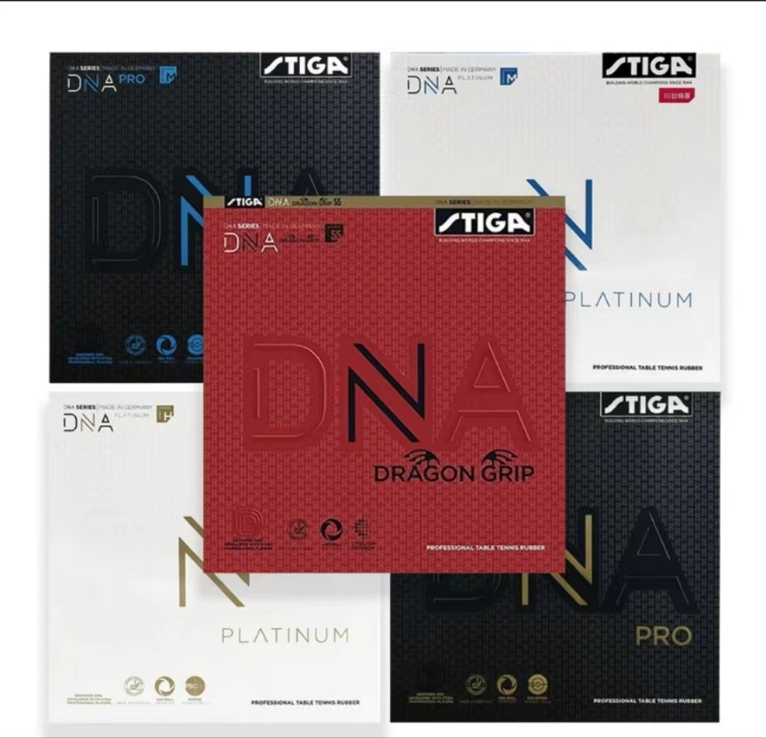 Table Tennis Zhang Jike - STIGA DNA Naga Merah Tenis Meja