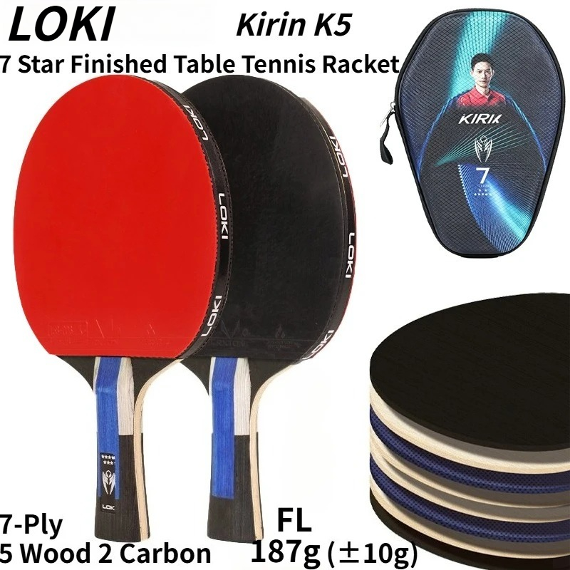 Table Tennis Loki - Raket Tenis Meja LOKI Kirin K7