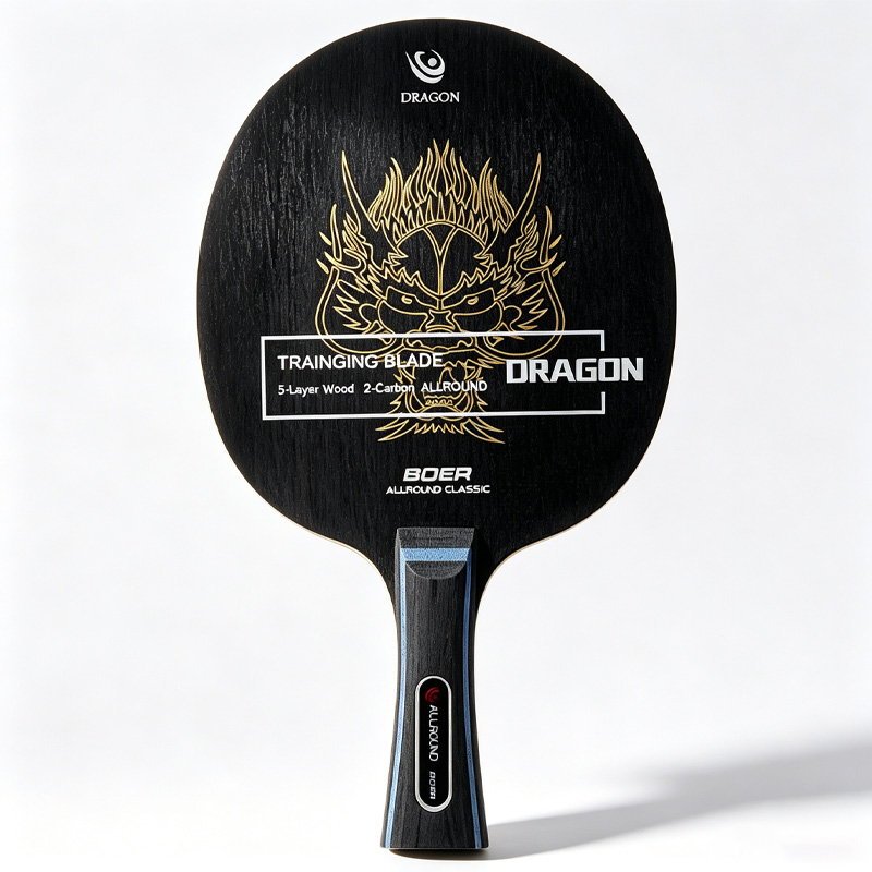BOER DRAGON Pisau Tenis Meja 5 - Table Tennis Zhang Jike ulasan dan harga