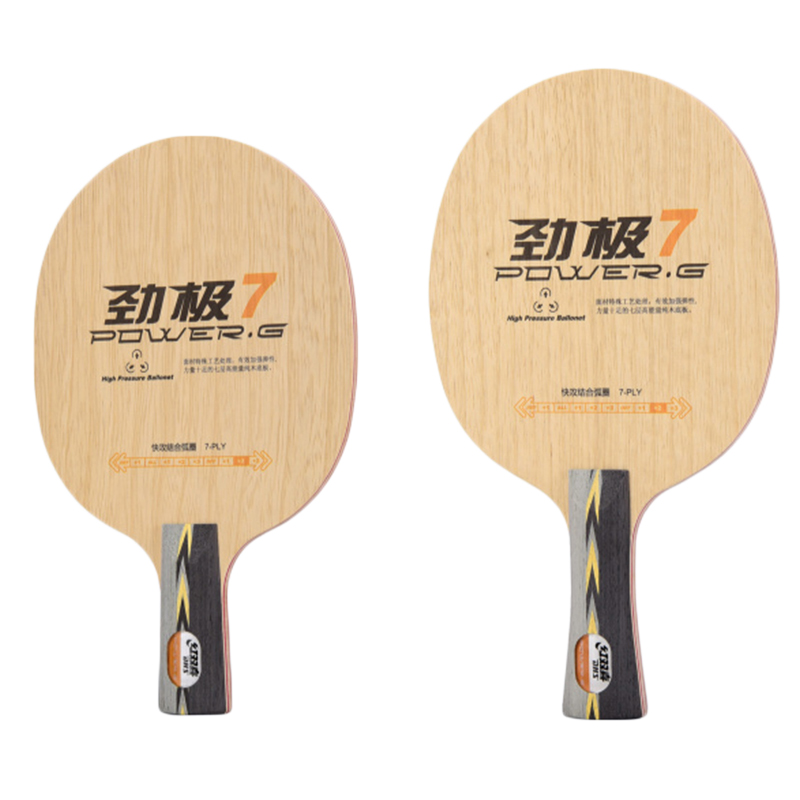 Raket tenis meja DHS PG7, bila - Table Tennis Racket ulasan dan harga
