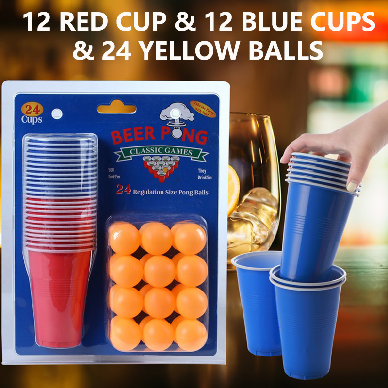Set Permainan Beer Pong & Gela - Table Tennis Olympics ulasan dan harga