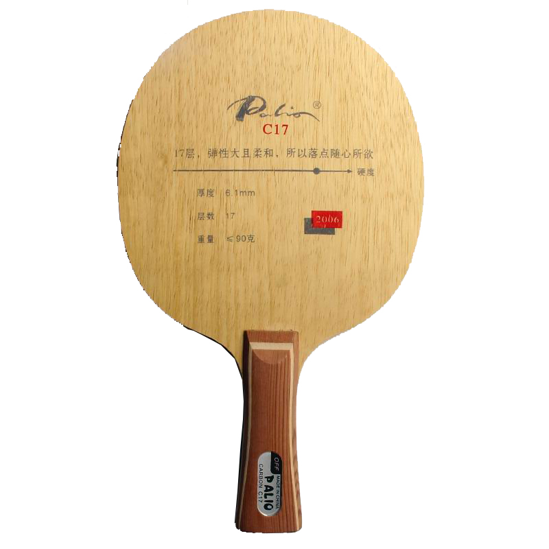 Raket tenis meja Palio C17, bi - Table Tennis Racket ulasan dan harga