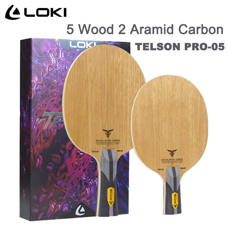 LOKI TELSON PRO-05 Pisau Tenis - Table Tennis Loki ulasan dan harga