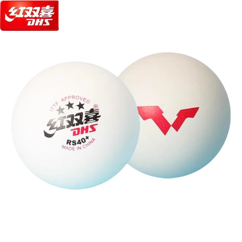 6 Pcs/Box Bola Ping Pong DHS W - Table Tennis Olympics ulasan dan harga