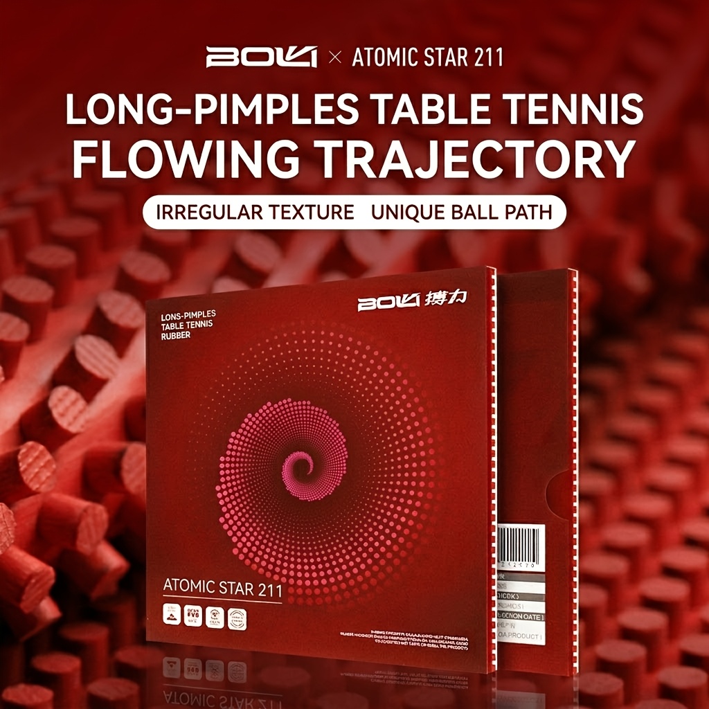 Karet Tenis Meja Boli Long Pip - Table Tennis Racket ulasan dan harga