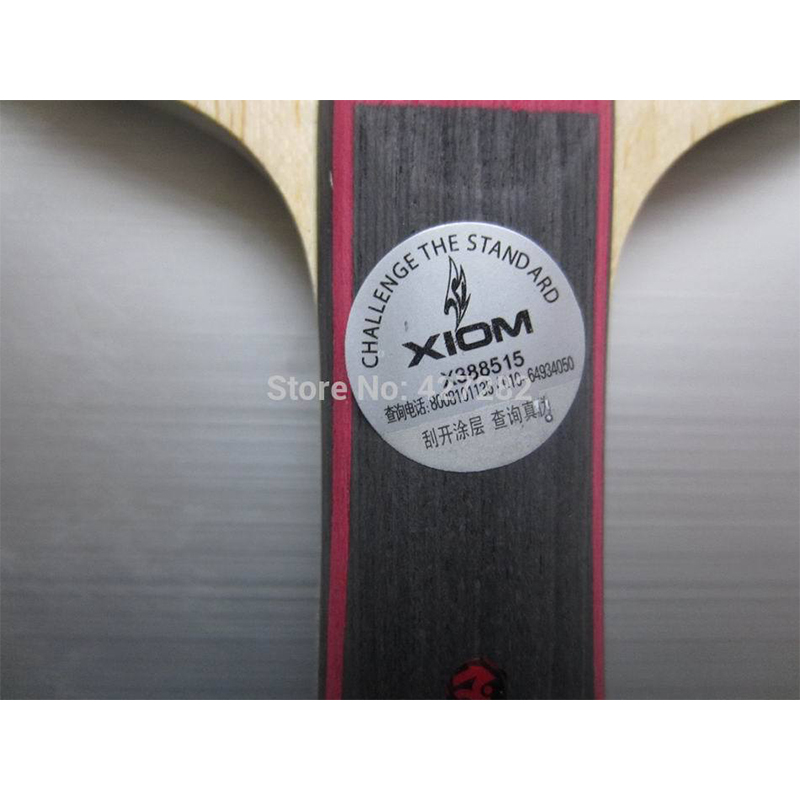 Blade tenis meja XIOM STRADIVA - Table Tennis Racket ulasan dan harga