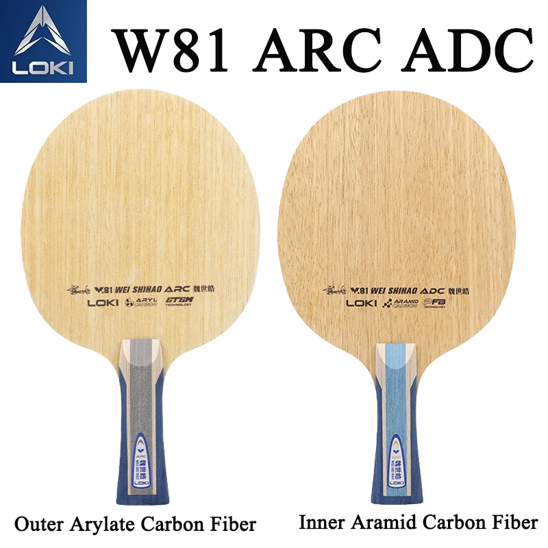 LOKI W81 Seri Wei Shihao Blade - Table Tennis Loki ulasan dan harga