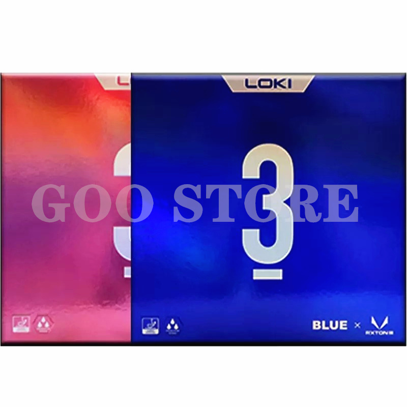 Asli LOKI RXTON 3 MAX BIRU PIN - Table Tennis Loki ulasan dan harga